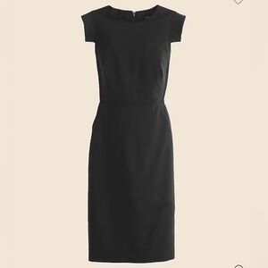 J Crew Resume Dress Black Size 10T